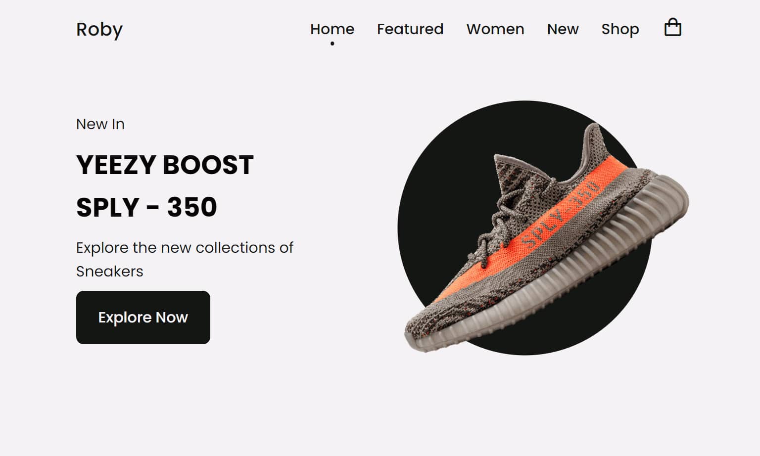 Website Home page Screen Shot